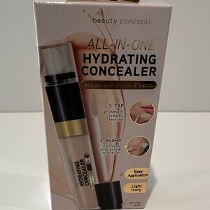 Beauty Concepts All-In-One Hydrating Concealer in Light Ivory.